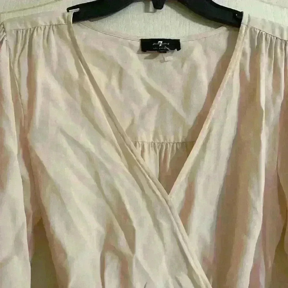 7 For All Mankind wrap top - Picture 3 of 5
